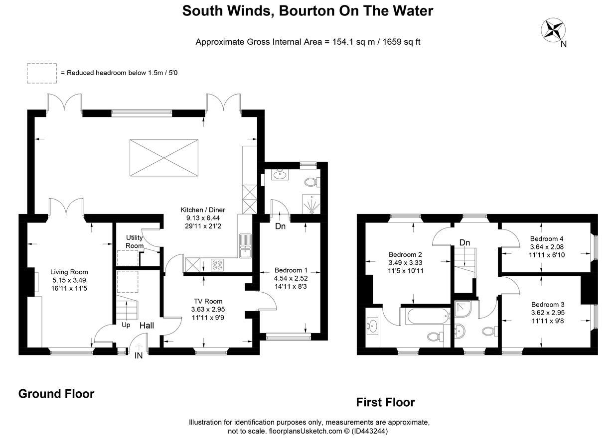 Villa South Winds à Bourton-on-the-Water Extérieur photo